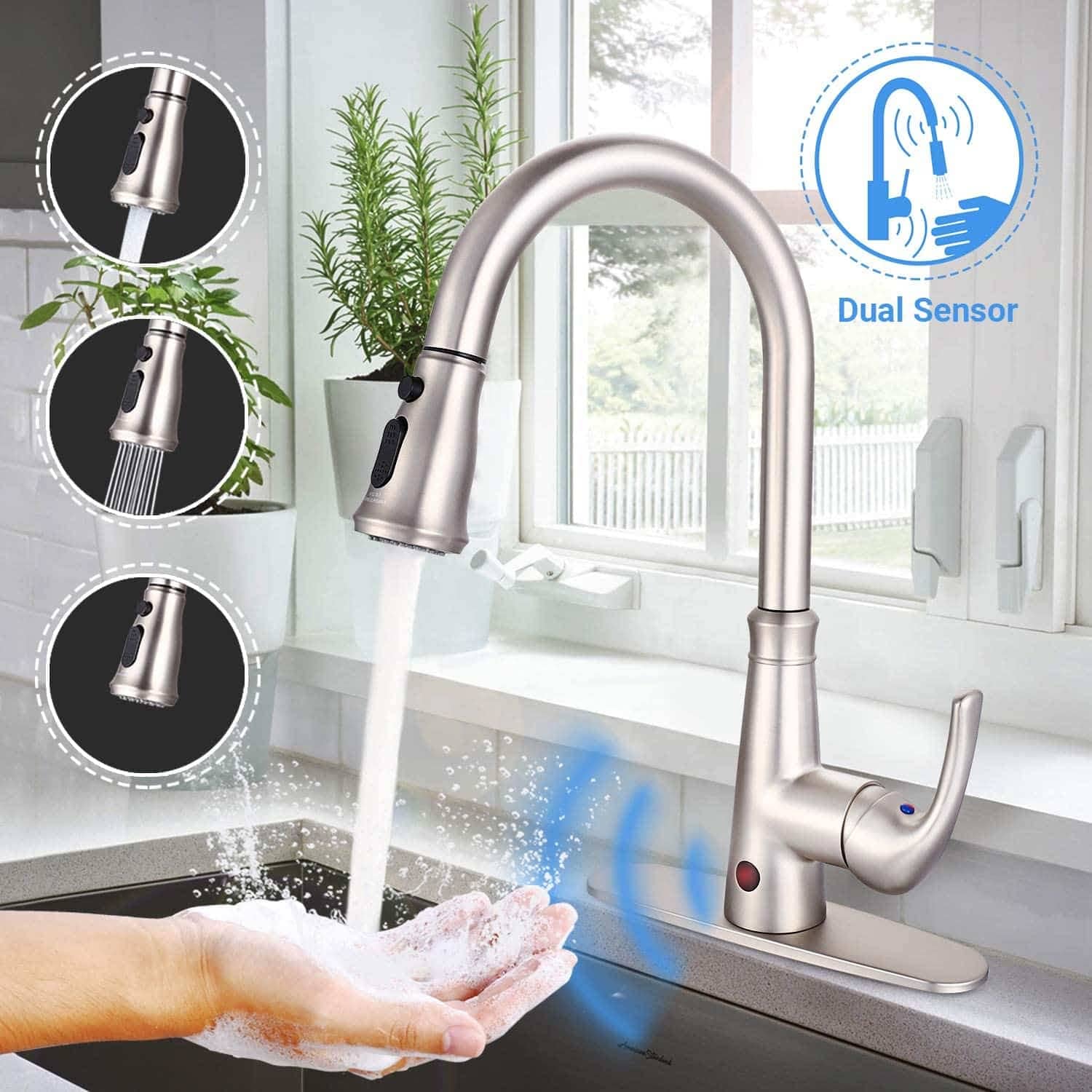 Dalmo DAKF5F Touchless Kitchen Faucet