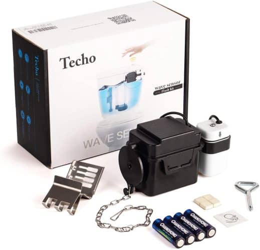 Techo Touchless Toilet Flush Kit