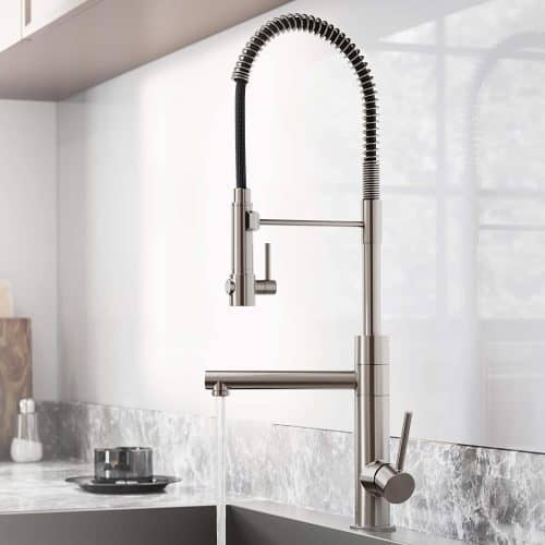 Kraus KPF-1603SFS Artec Pro Spot Free Stainless Steel Finish 2-Function Commercial Style Pre-Rinse Kitchen Faucet
